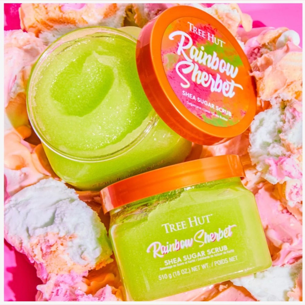 Tree Hut Rainbow Sherbet Shea Sugar Scrub